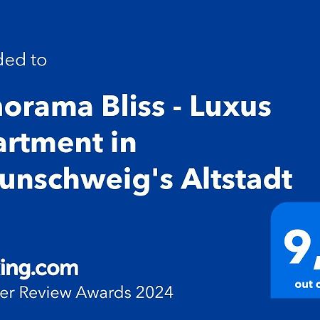 Panorama Bliss - Luxus Apartment In Braunschweig'S Altstadt Exterior photo
